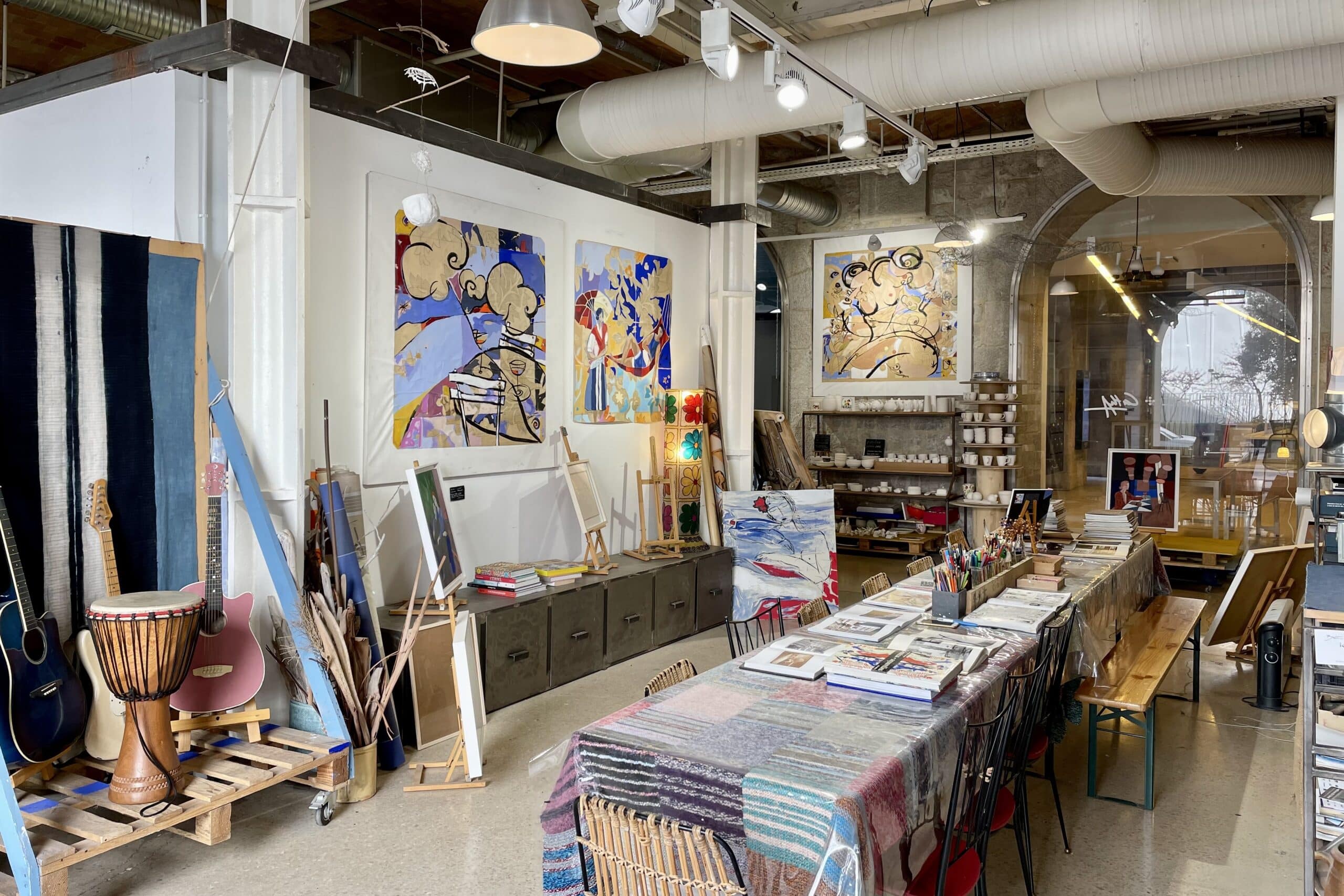 galerie, Le passage des Folies Bergères accueille la galerie évolutive « Ici ou là », Made in Marseille