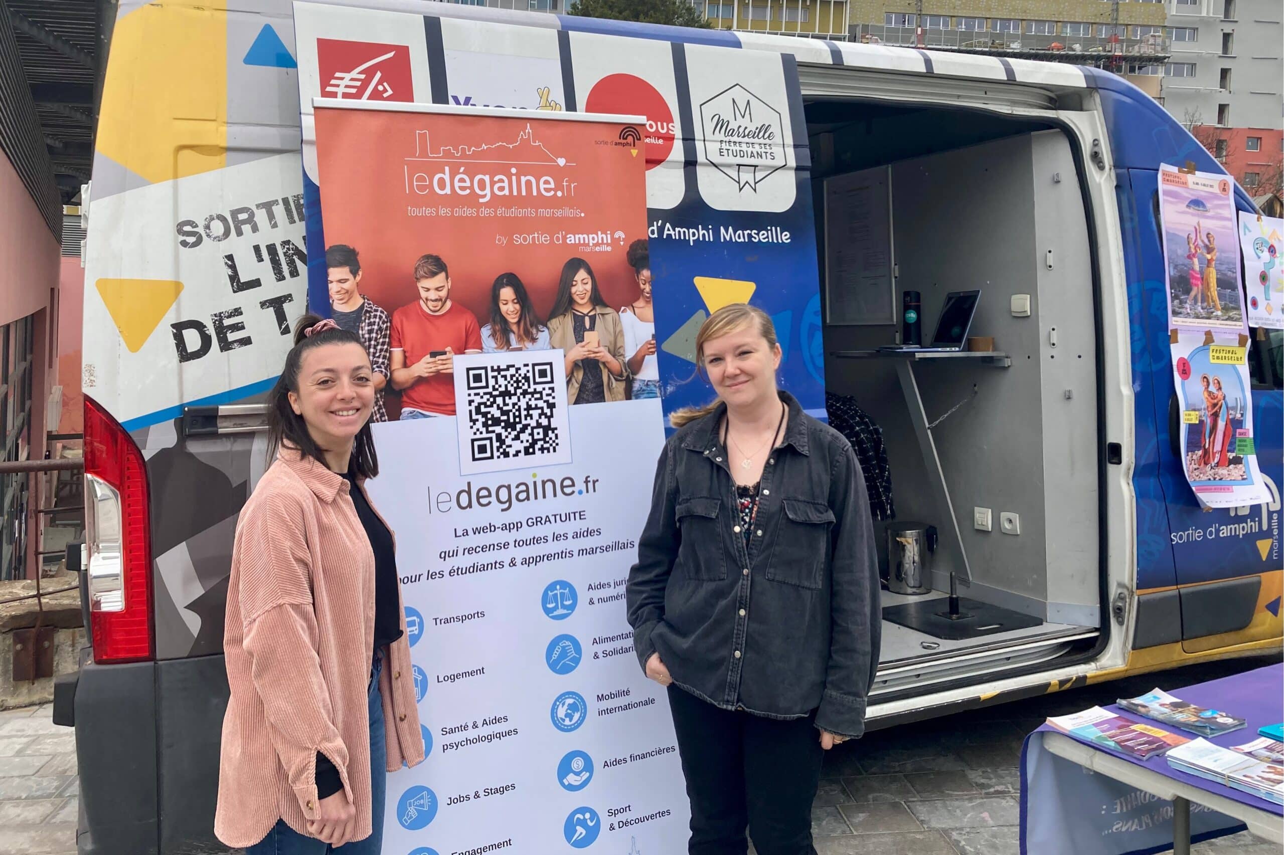 Le Dégaine, Sortie d'Amphi
