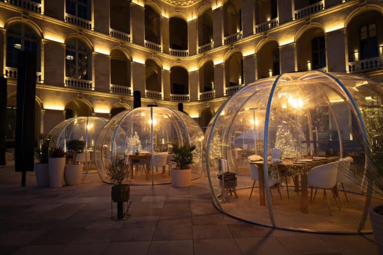 Les bulles hivernales de l’InterContinental reviennent pour des raclettes avec vue
