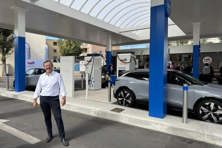 TotalEnergie station-service 100% électrique Marseille