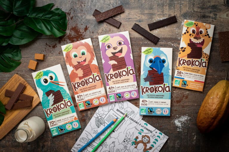 La marque de chocolat Krokola