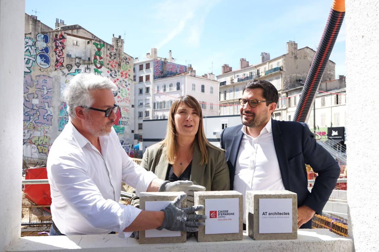Omnes, Le chantier du campus &eacute;tudiant Omnes Education lanc&eacute; &agrave; la Porte d&rsquo;Aix, Made in Marseille