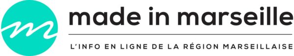 Logo Made in Marseille horizontal avec baseline DESKTOP