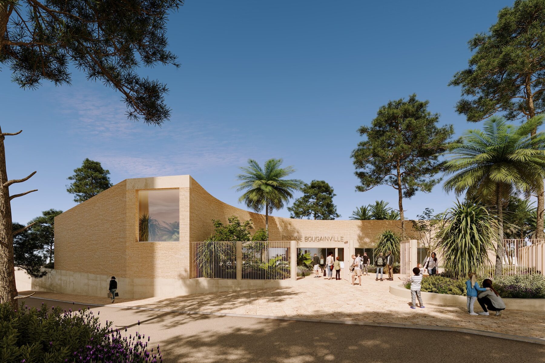 piscine bougainville