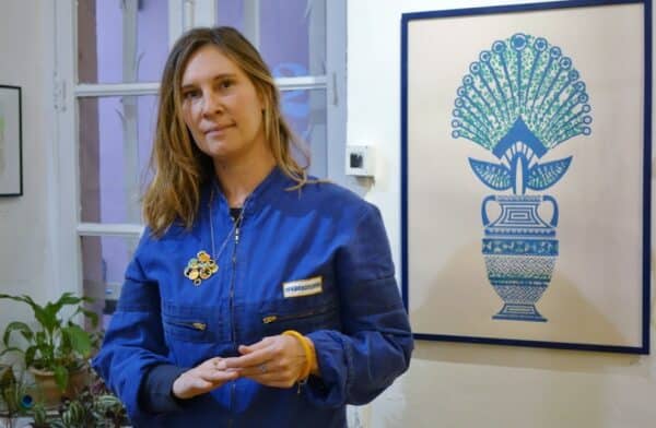 Marie Pierre chineuse du collectif des Fabricoleuses