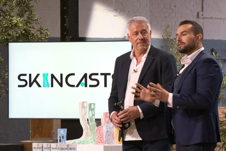 Les attelles « Skincasts » imprimées en 3D séduisent Tony Parker sur M6