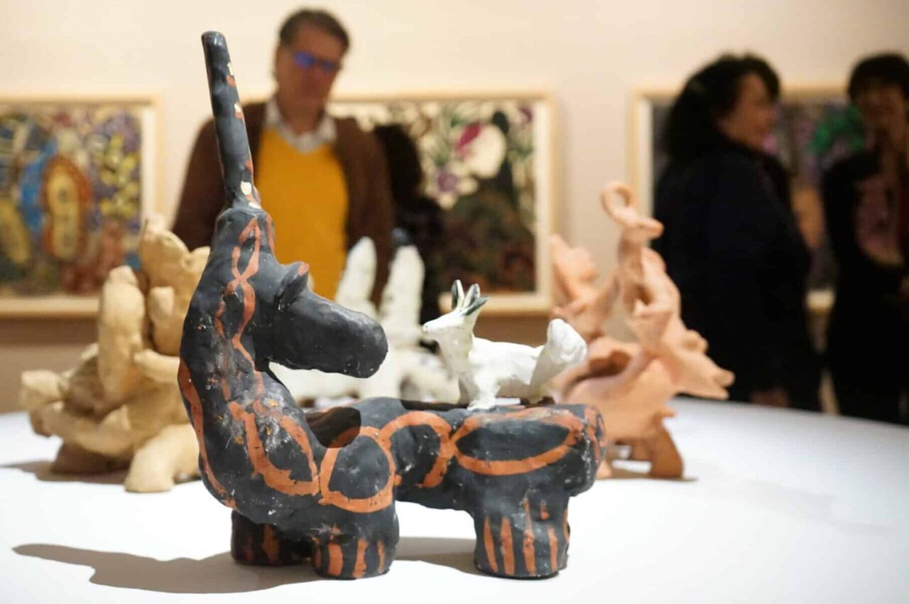 Baya, En images I L&rsquo;artiste alg&eacute;rienne Baya s&rsquo;expose au mus&eacute;e Cantini, Made in Marseille