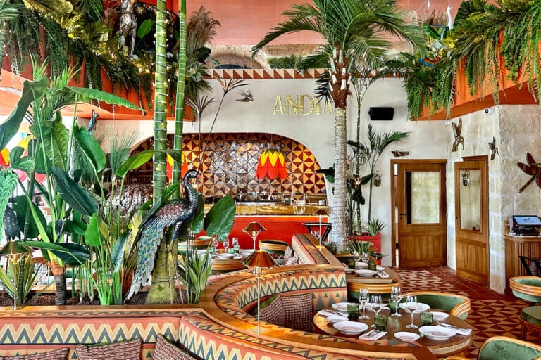 Andia, un nouveau restaurant aux allures de jungle tropicale sous la Major