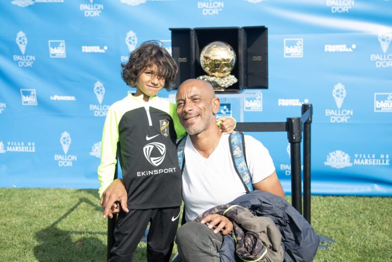 Coup d’envoi de la tournée nationale du Ballon d’Or au stade Delort à Marseille