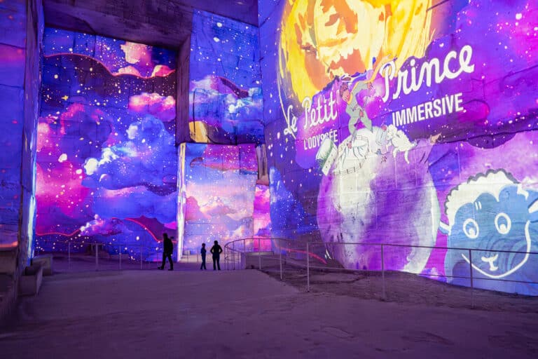 Une expo immersive sur le Petit Prince s&rsquo;invite aux Carrières des Lumières