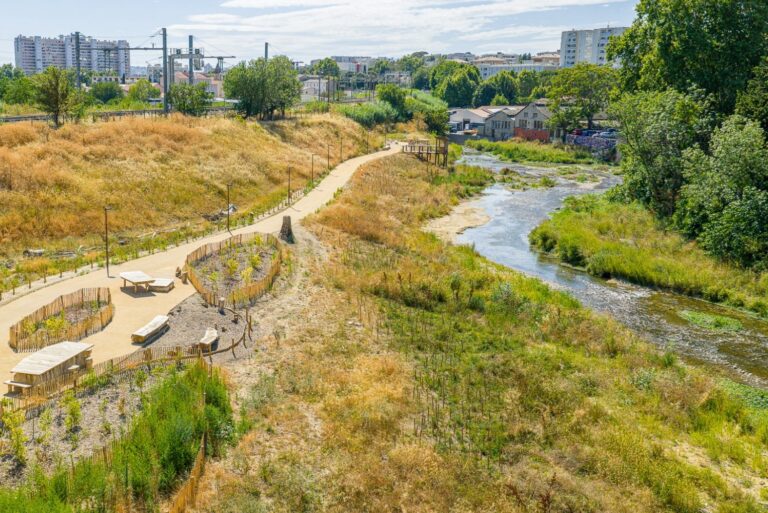 Le nouveau parc des berges de l&rsquo;Huveaune inauguré à La Pomme