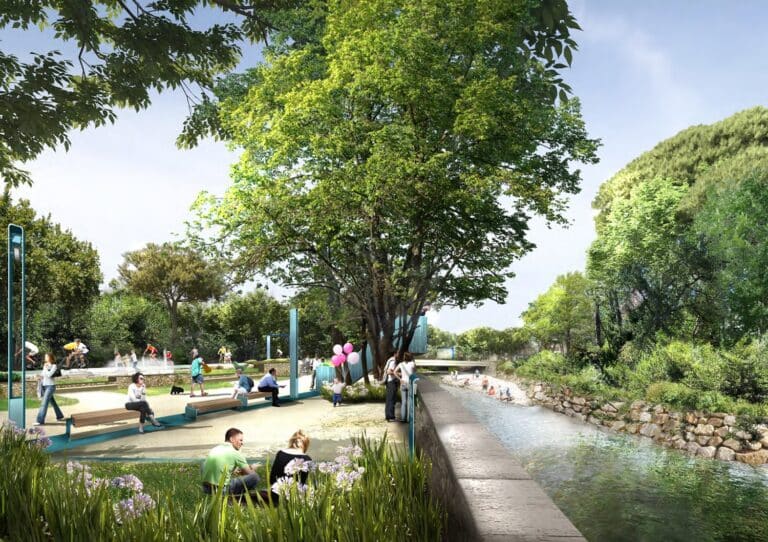 Découvrez le grand projet de voie verte sur les berges de l&rsquo;Huveaune attendu pour 2026