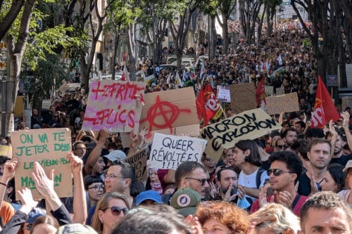 10 septembre, &laquo; Bloquons tout &raquo; : r&eacute;cit de la mobilisation multiforme du 10 septembre &agrave; Marseille, Made in Marseille