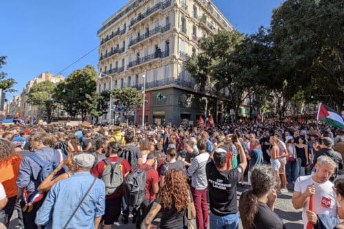 10 septembre, &laquo; Bloquons tout &raquo; : r&eacute;cit de la mobilisation multiforme du 10 septembre &agrave; Marseille, Made in Marseille