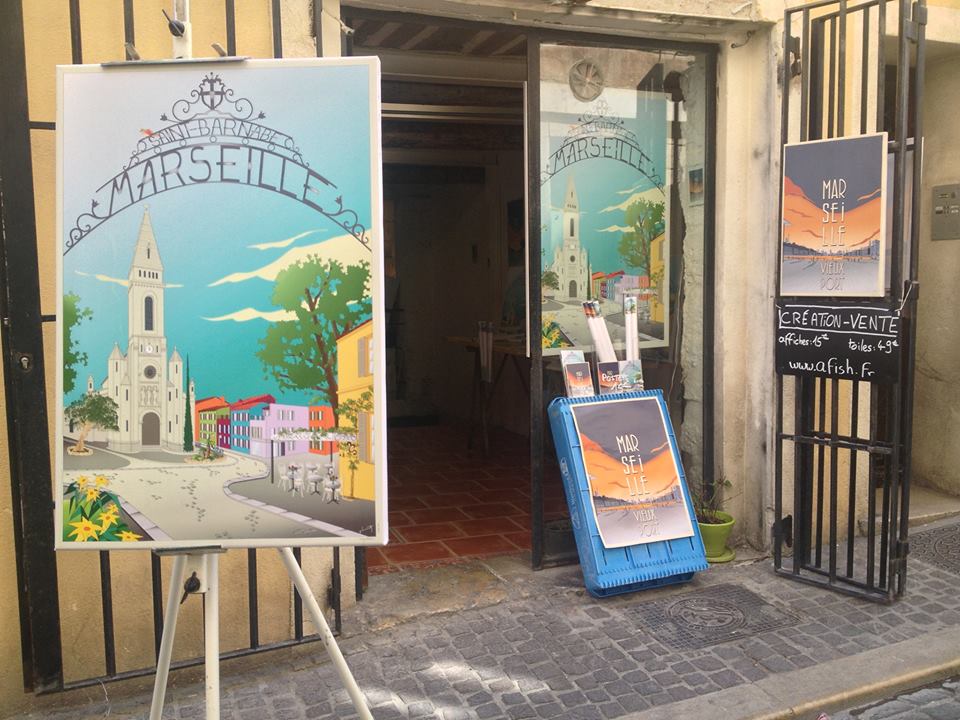 Offrez-vous des affiches au design 100 % Marseillais !