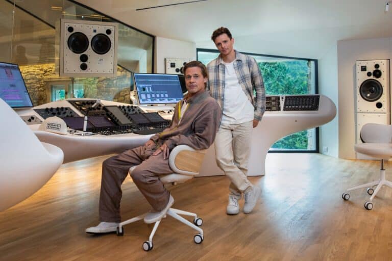 Brad Pitt et Damien Quintard font revivre le mythique Studio Miraval dans le Var