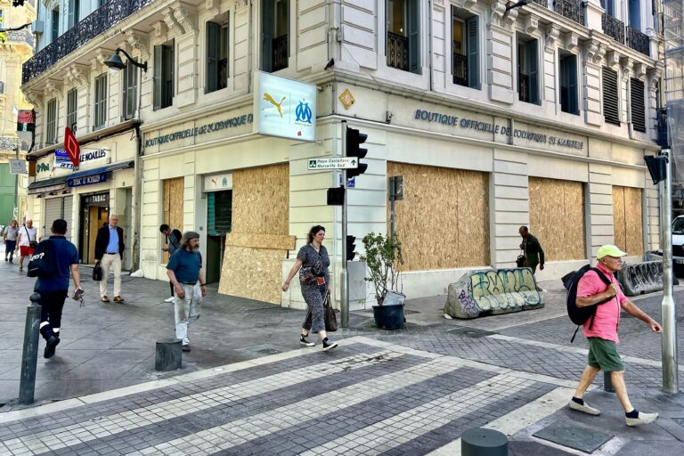 commerçants marseillais