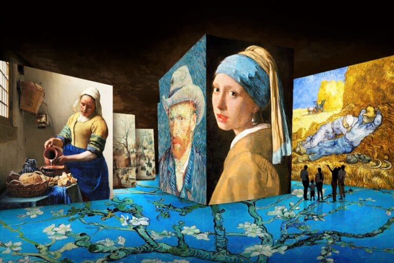 carrières des lumières baux de provence van gogh vermeer
