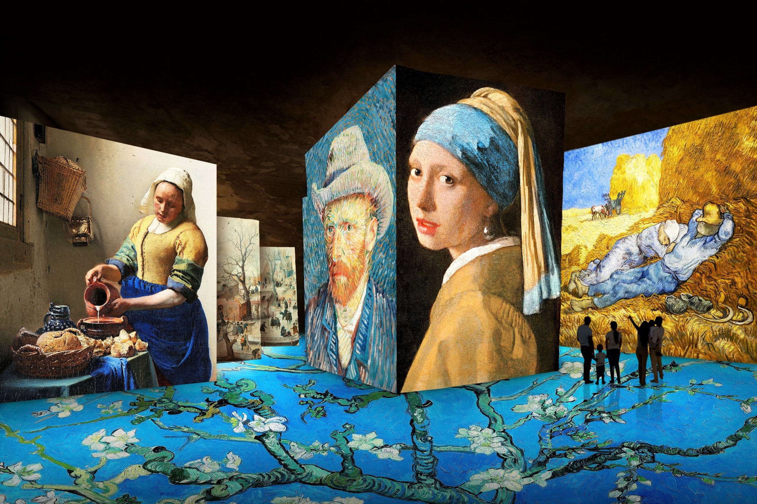 carrières des lumières baux de provence van gogh vermeer