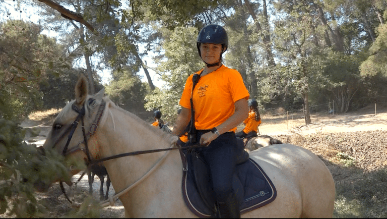 À cheval ou à vélo, le CCFF de Bouc-Bel-Air sensibilise le public aux incendies