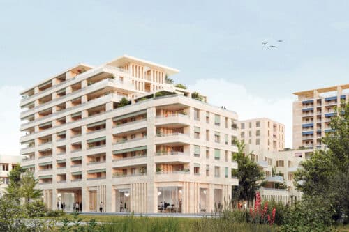 logements, En images | Eurom&eacute;diterran&eacute;e pr&eacute;sente un nouveau projet de 138 logements &agrave; Cazemajou, Made in Marseille