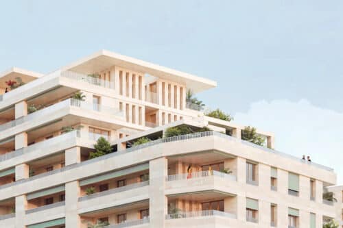 logements, En images | Eurom&eacute;diterran&eacute;e pr&eacute;sente un nouveau projet de 138 logements &agrave; Cazemajou, Made in Marseille