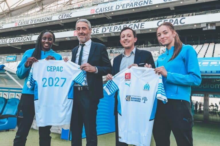 La CEPAC s&rsquo;engage pour hisser l&rsquo;équipe féminine de l&rsquo;OM au haut niveau