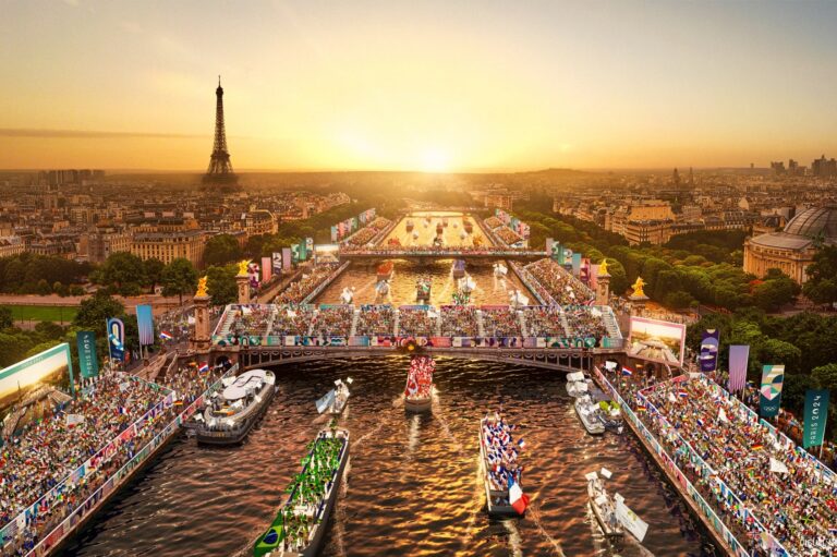 La cérémonie d&rsquo;ouverture des Jeux diffusée sur grand écran au Club 2024