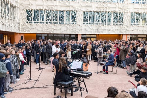 cit&eacute; scolaire internationale, En images | La Cit&eacute; scolaire internationale Jacques-Chirac officiellement inaugur&eacute;e, Made in Marseille