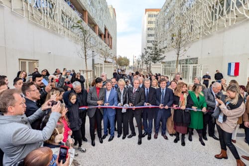 cit&eacute; scolaire internationale, En images | La Cit&eacute; scolaire internationale Jacques-Chirac officiellement inaugur&eacute;e, Made in Marseille