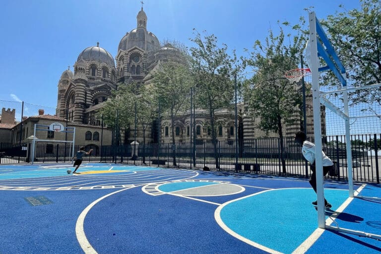 Un city stade neuf à la Major en partenariat avec l&rsquo;OM Fondation