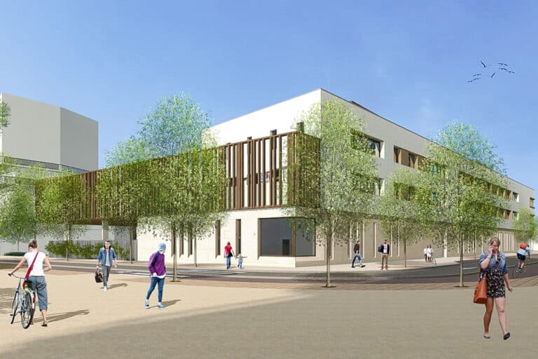 À Euroméditerranée, le collège jésuite Loyola sort de terre pour la rentrée 2025