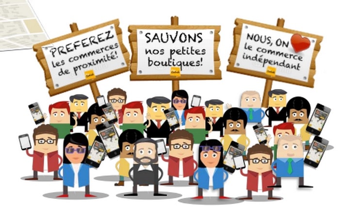 Venez défiler pour sauver le commerce indépendant !
