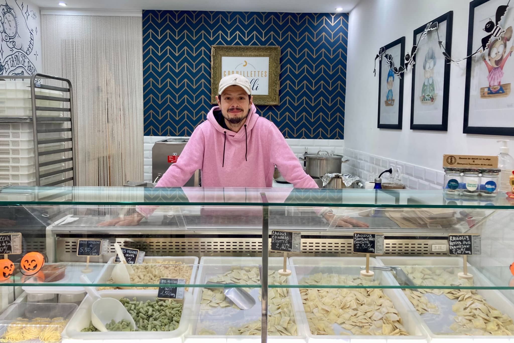 Matthieu Angioni, fondateur de Coquillettes et Fusilli