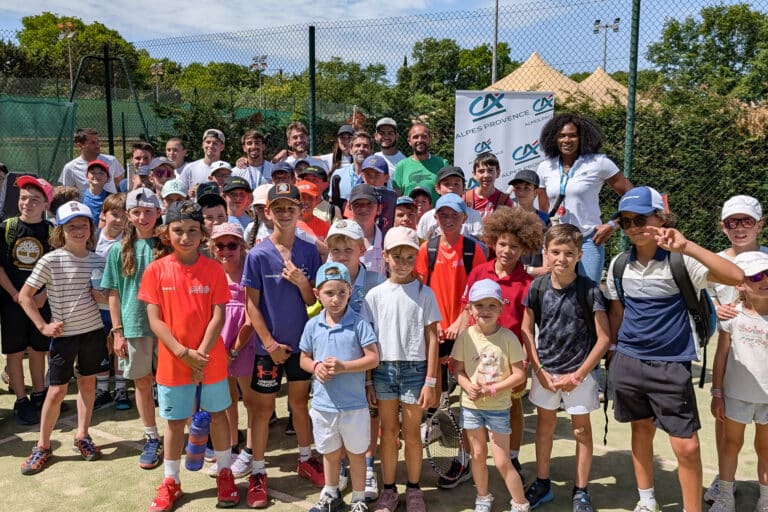 Vidéo | Inclusion et jeunesse à l&rsquo;honneur à l&rsquo;Open Aix Provence Crédit Agricole