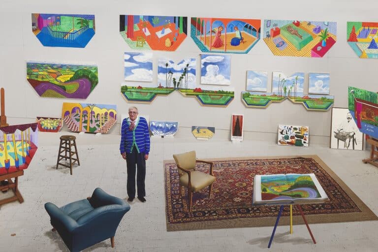 David Hockney, l&rsquo;exposition rétrospective s&rsquo;installe au musée Granet d&rsquo;Aix-en-Provence