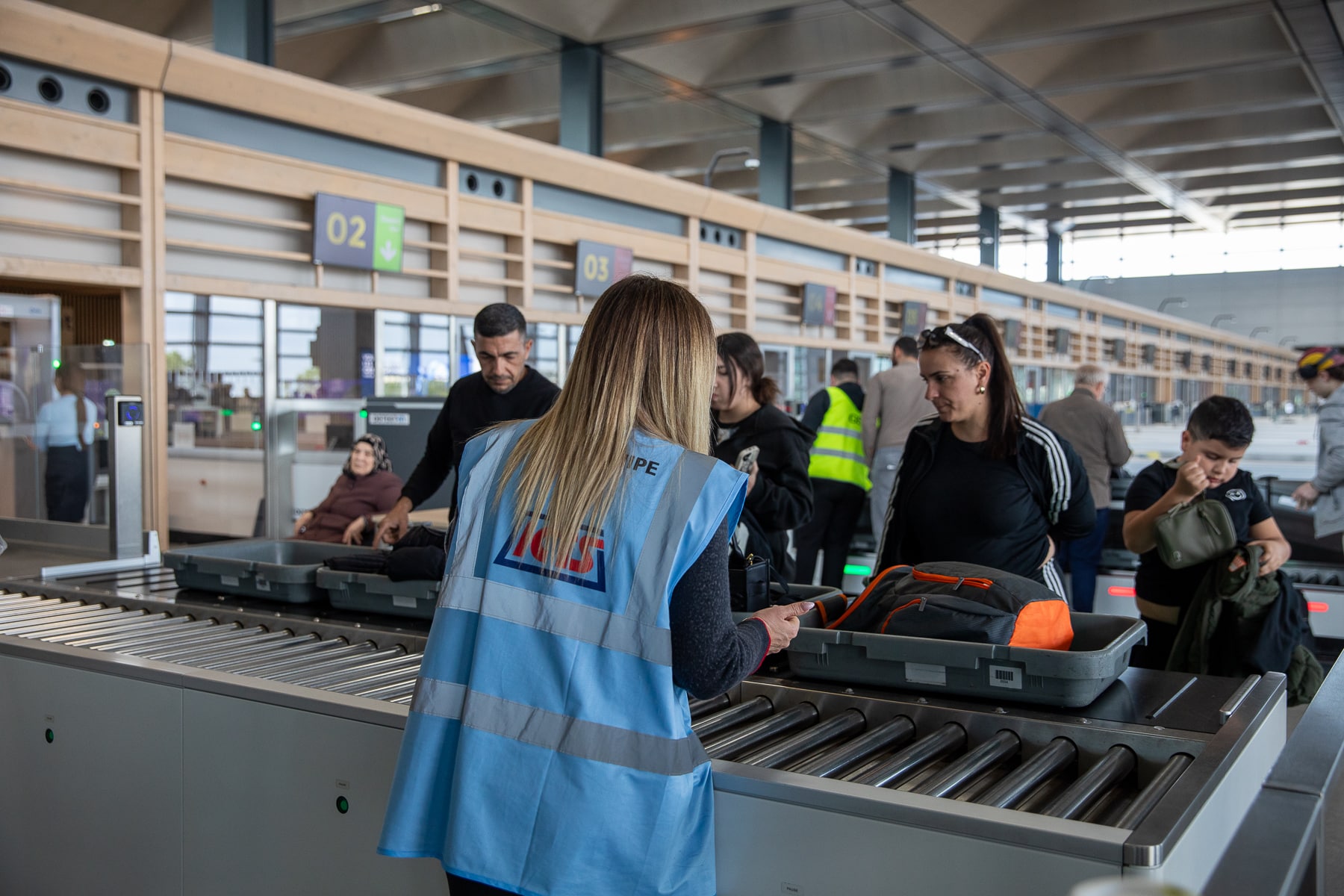 déchets aéroport