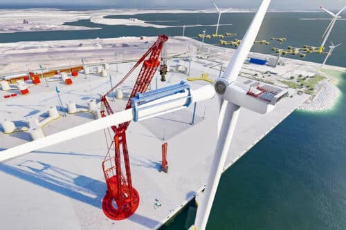 &eacute;oliennes, La m&eacute;ga-usine d&rsquo;&eacute;oliennes &agrave; Fos revue &agrave; la baisse &agrave; cause de la base militaire, Made in Marseille