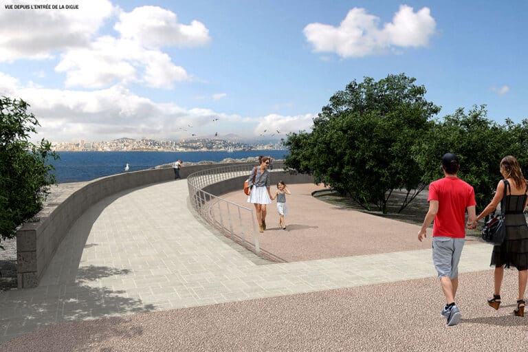 La concertation démarre pour la rénovation de la digue Est du Frioul
