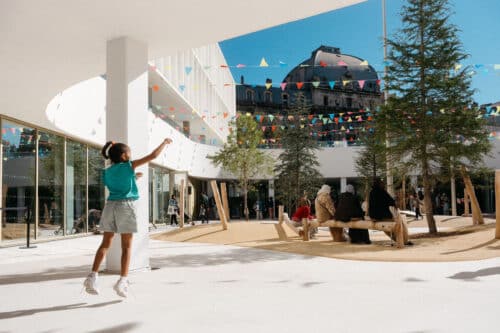 marceau, En images | Le groupe scolaire Marceau flambant neuf inaugur&eacute; &agrave; la Belle de Mai, Made in Marseille