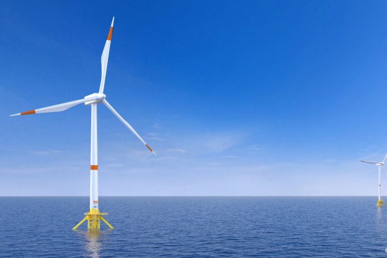 Le parc-pilote d’éoliennes flottantes bientôt en service au large de Fos