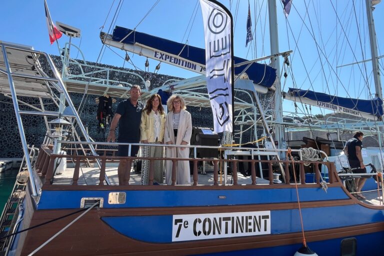 Une goélette amarrée au Mucem pour sensibiliser à la protection des océans