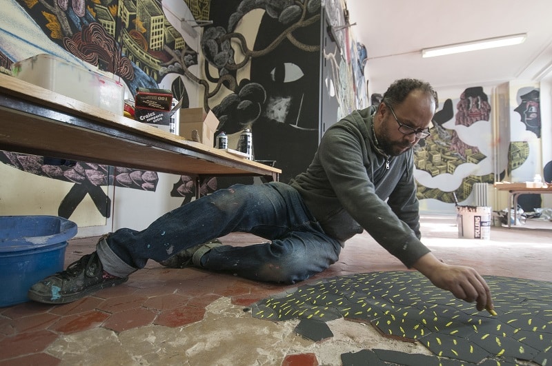 Une ancienne école transformée en résidence pour 40 artistes