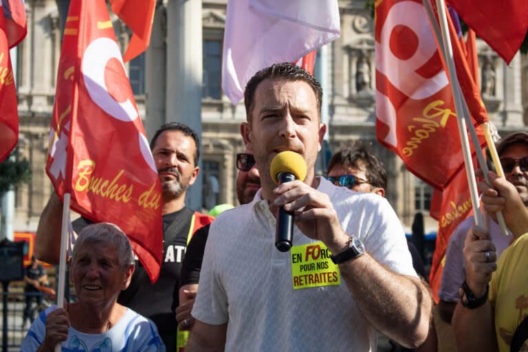 manifestants macron