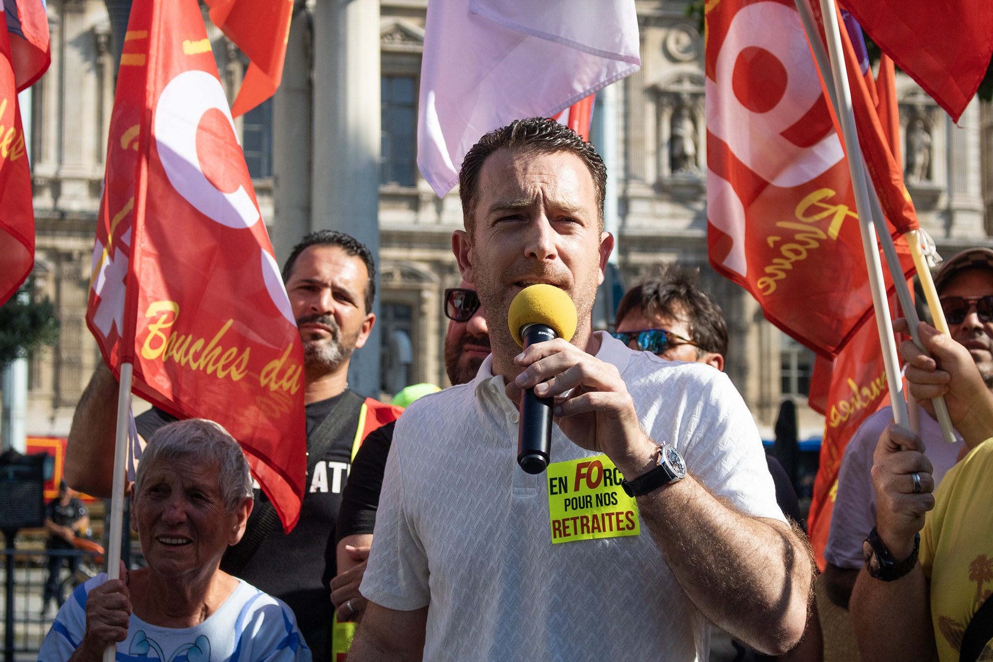 manifestants macron