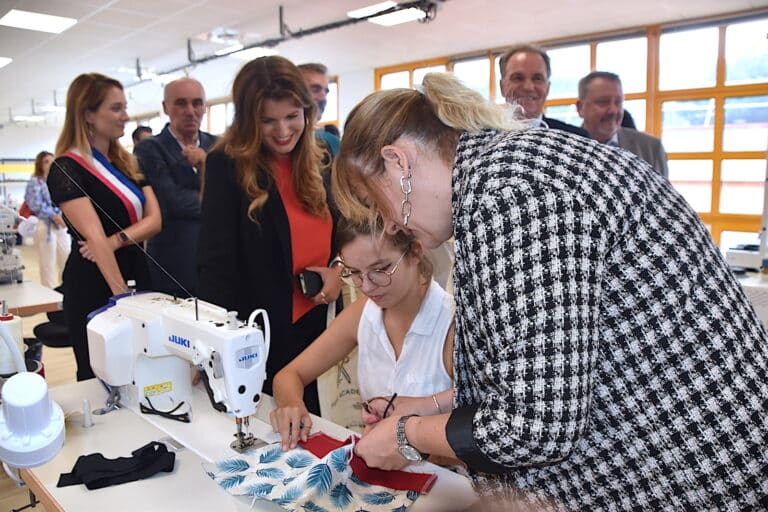 Vidéo | Fask Academy, la première école de production textile de la région a ouvert à Marseille