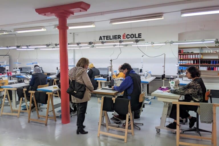 L&rsquo;atelier Fil Rouge ouvre son centre de formation pour l&rsquo;industrie textile