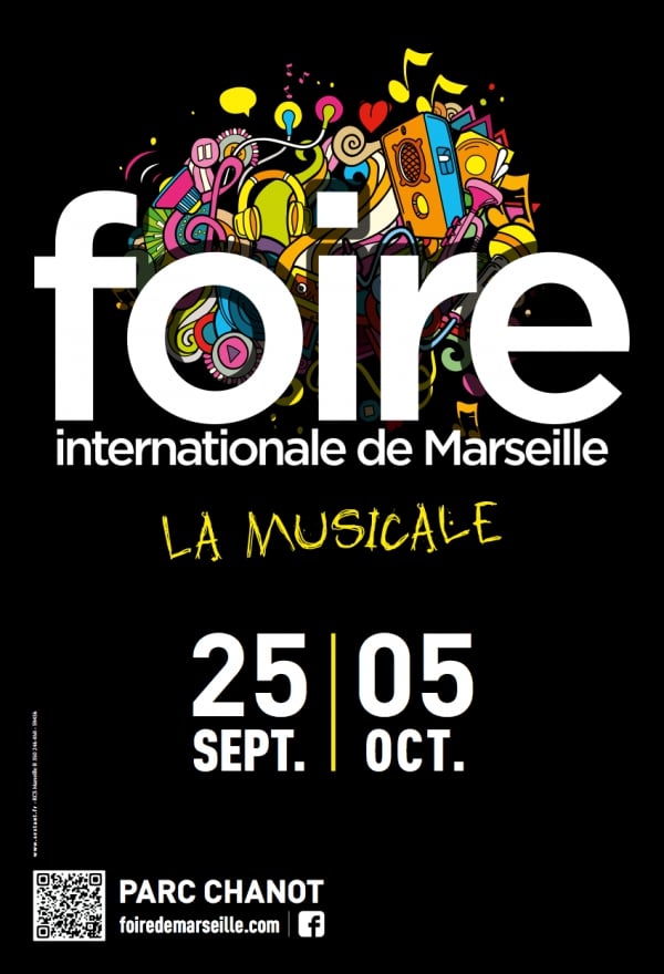 L&rsquo;affiche de la Foire internationale de Marseille 2015 se dévoile