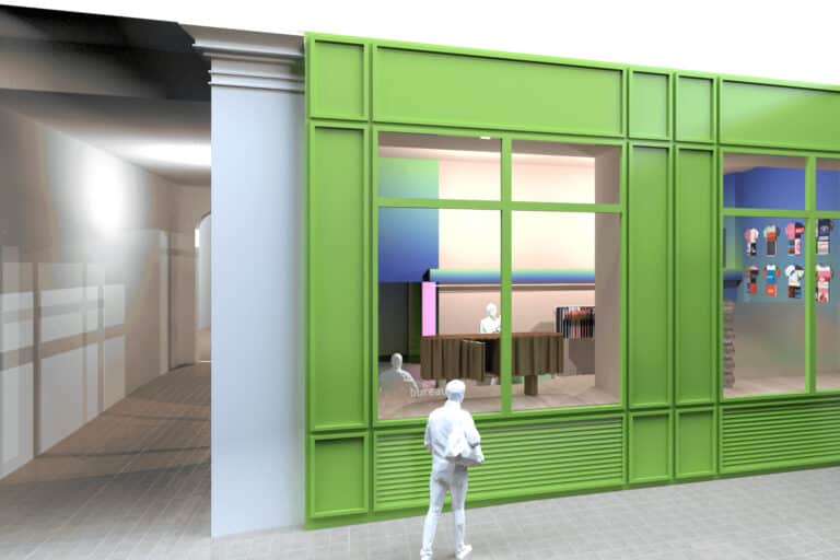 Un concept store artistique en création dans le passage des Folies Bergères