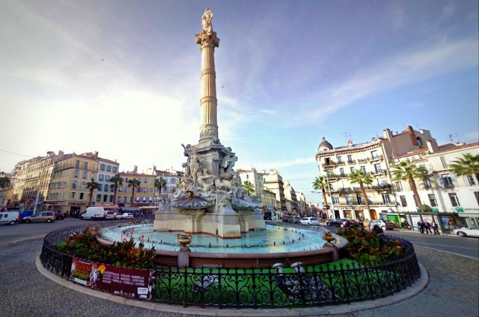 La place Castellane
